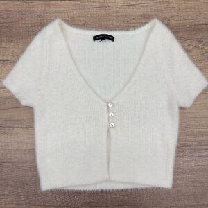 Kendall & Kylie White Soft Top